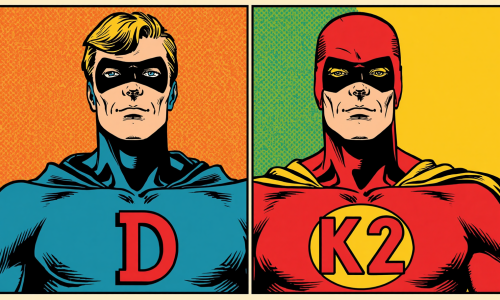 Vitamina K2 e vitamina D: o detalhe que muda tudo